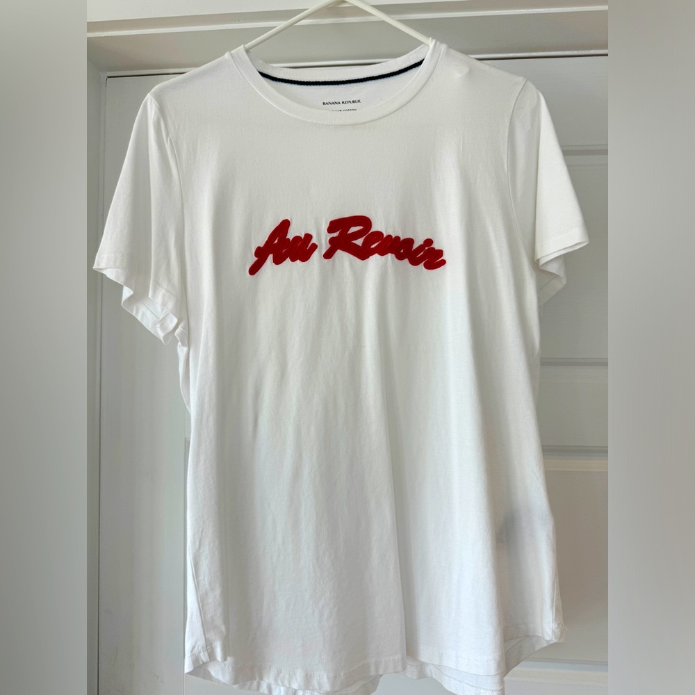 New - Banana Republic White TShirt
